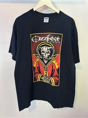 Vintage Y2K 2006 Ozzfest Ozzy Osbourne Band T Shirt Rare Anvil XL